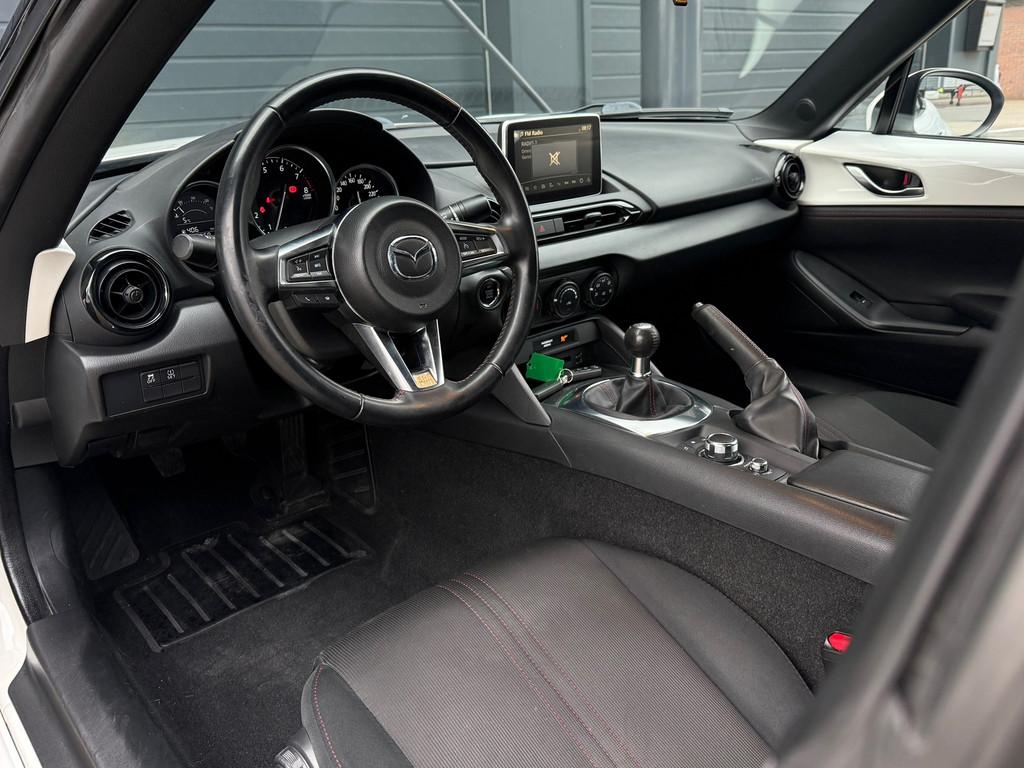Mazda MX-5 1.5 SkyActiv-G 131 TS, Gebruikt, 4 cilinders, Cabriolet, Wit