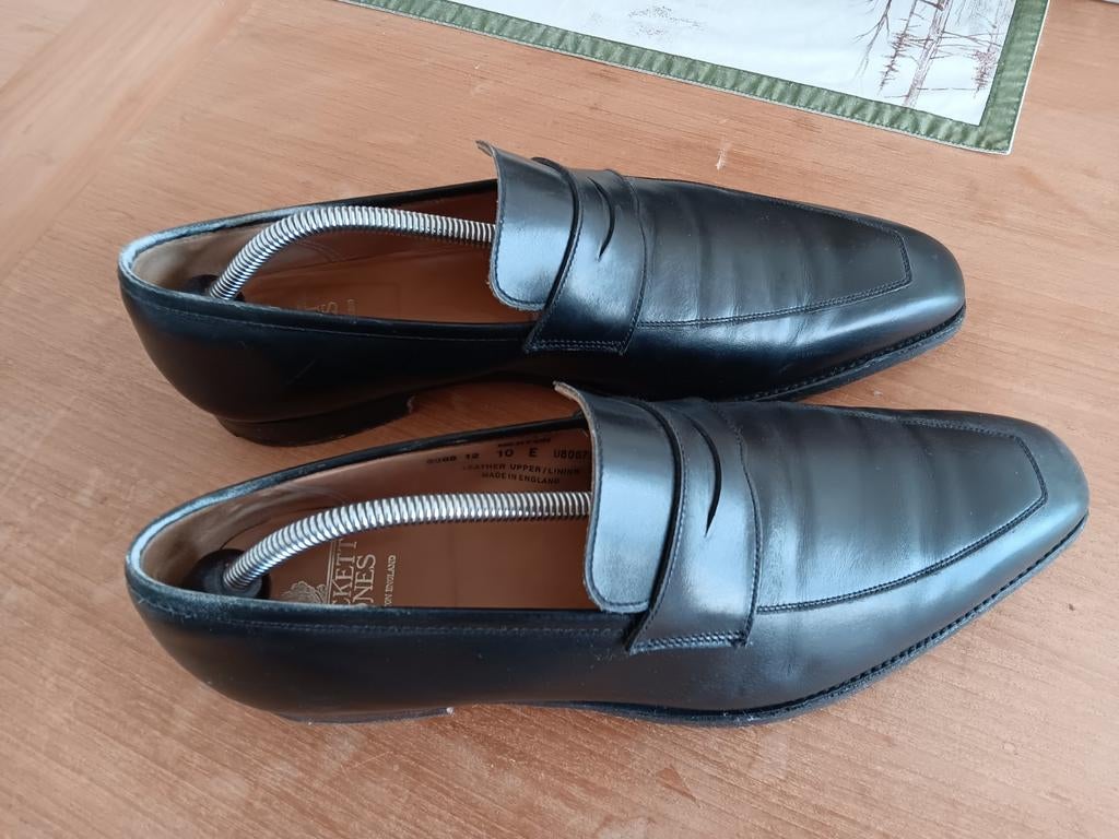 CROCKETT JONES MERTON LOAFERS MT 10, Ophalen of Verzenden, Zo goed als nieuw, Bruin, Loafers