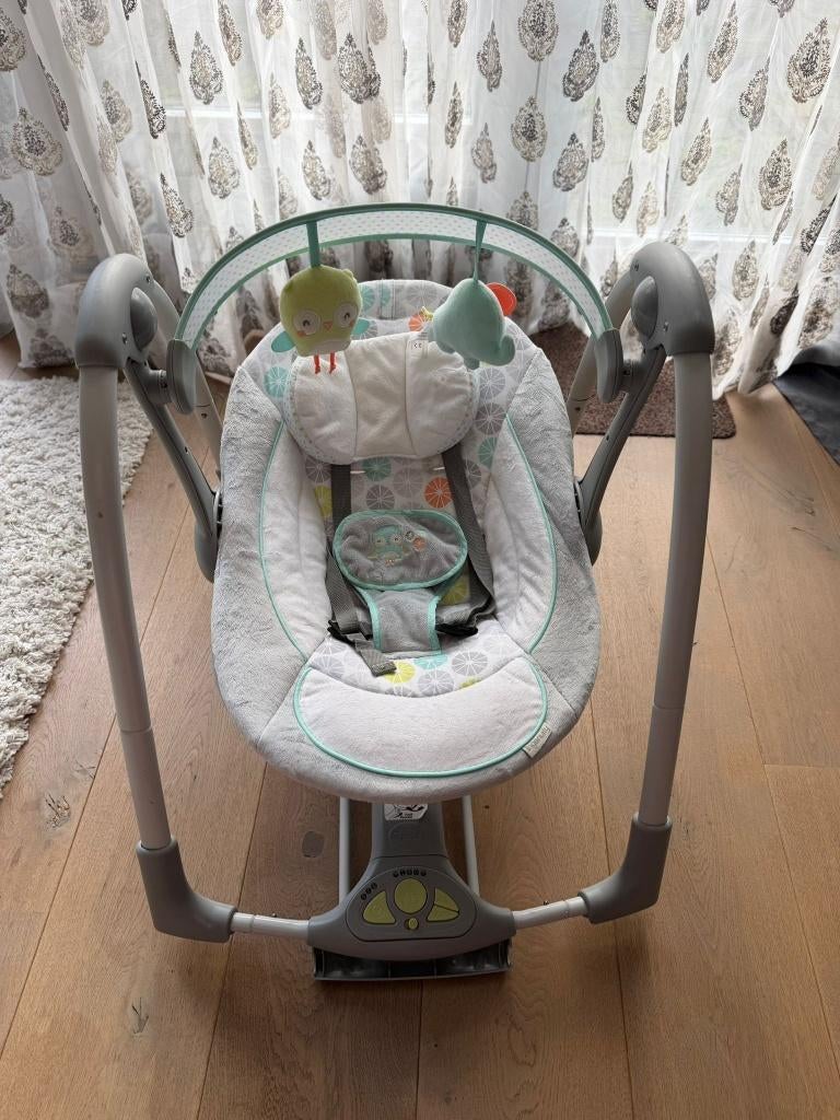 Swing 'n Go Portable Swing - Hugs & Spots / Babyschommel, Schommelstoel, Ophalen, Overige merken, Met gordel(s) of riempje(s)