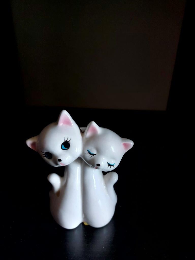 Vaasje met katjes, Ophalen of Verzenden, Gebruikt