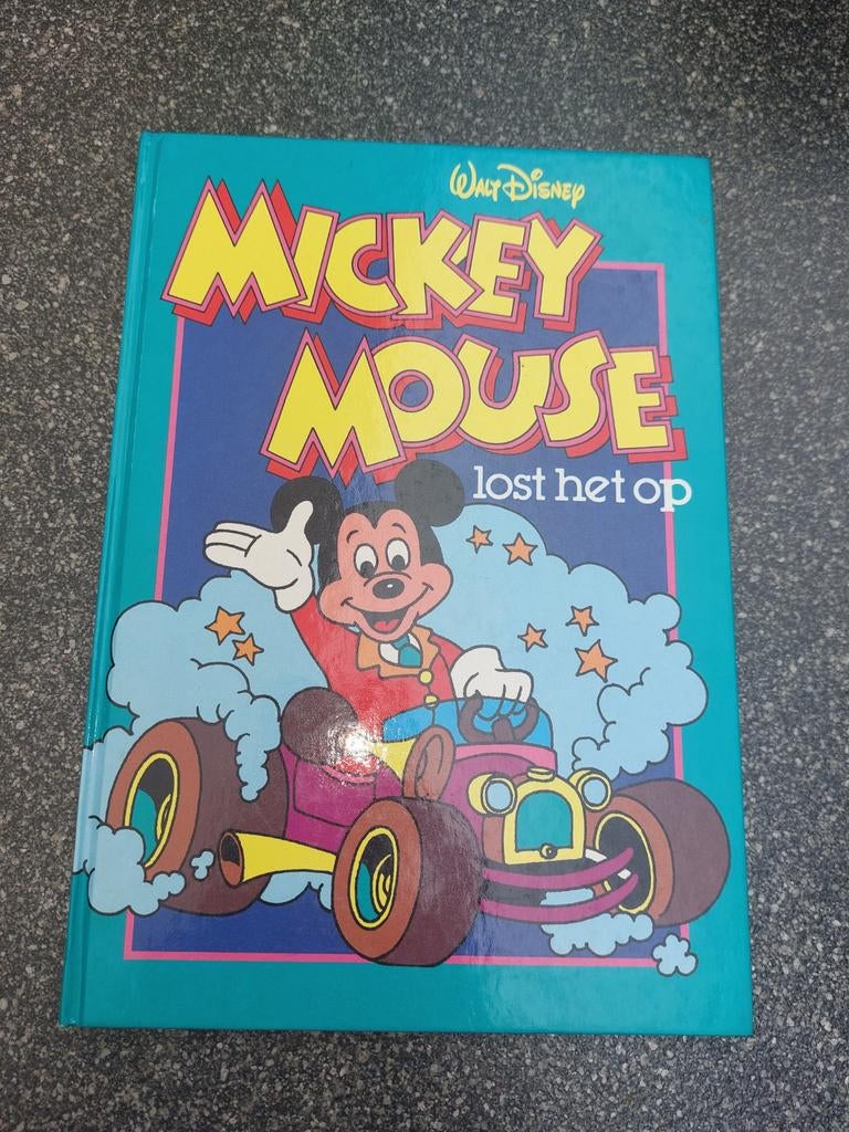 Mickey Mouse lost het op, Boeken, Ophalen of Verzenden, Gelezen, Walt Disney, Sprookjes