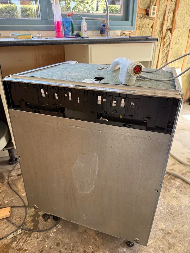 Bosch SuperSilence inbouw vaatwasser, Ophalen, Gebruikt, Minder dan 85 cm, 60 cm of meer