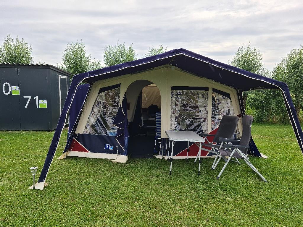 vouwwagen Jamet Arizona 2006 8 slaapplaatsen, Ophalen, Blauw, Aanwezig, Meer dan 6