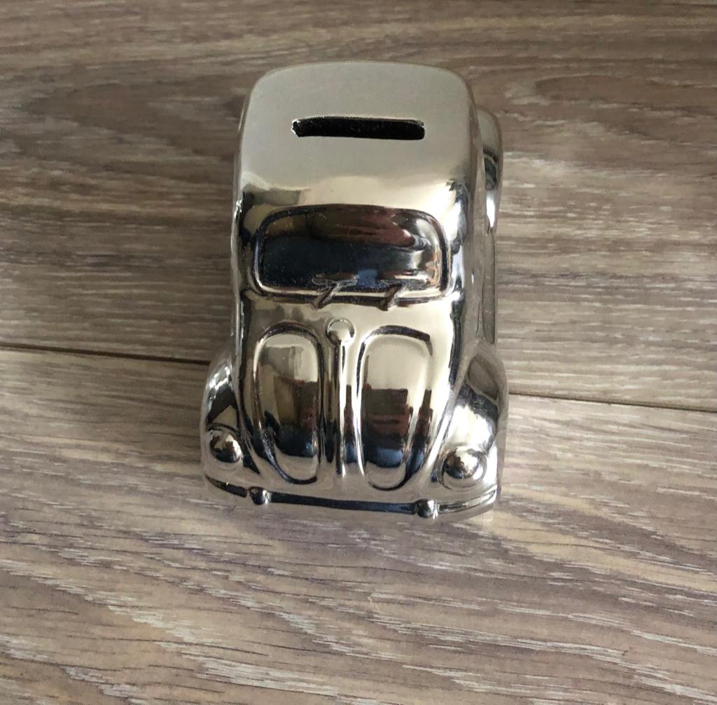 Spaarpot auto, Ophalen of Verzenden, Zo goed als nieuw, Overige materialen, Vervoermiddel