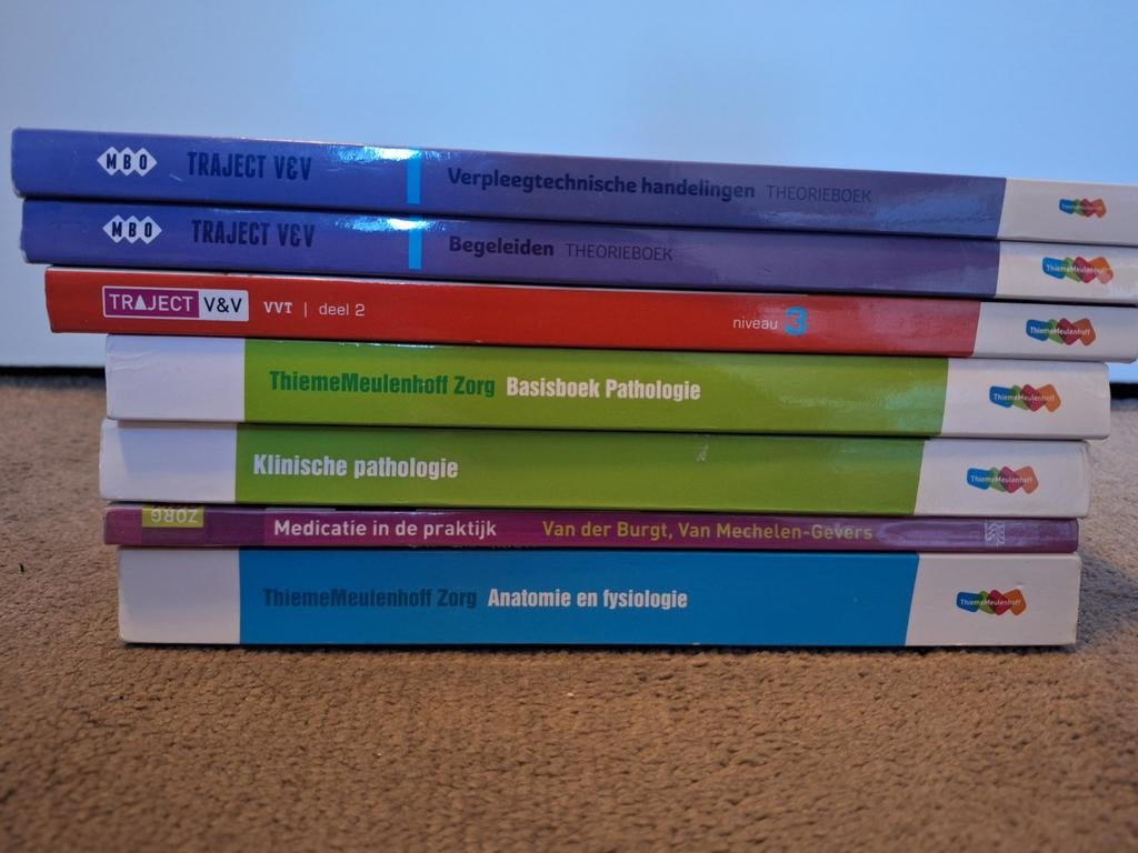 Schoolboeken verpleegkundige MBO, Verzenden, Beta, Gelezen, MBO