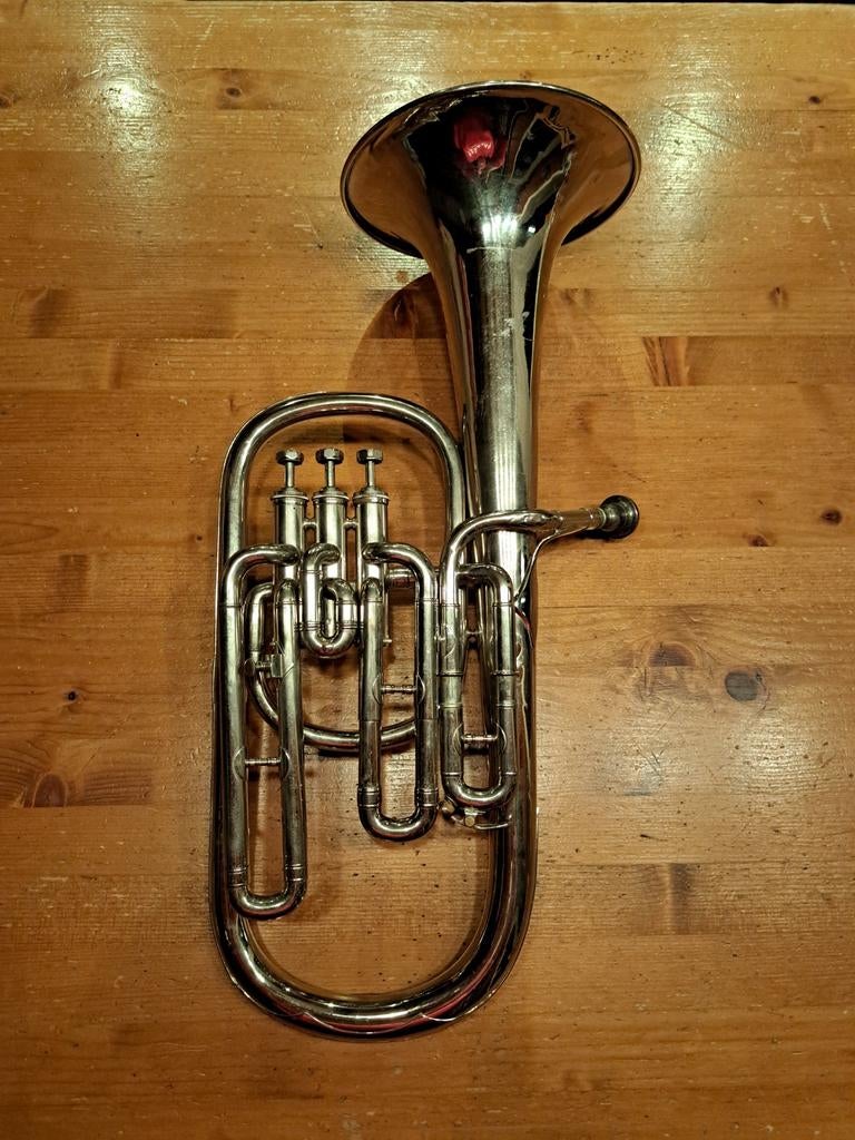 Excellence Besson Althoorn, Muziek en Instrumenten, Blaasinstrumenten | Hoorns, Ophalen, Gebruikt, Althoorn of Eshoorn