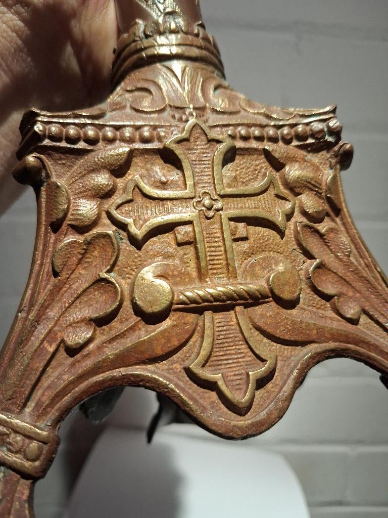 Altaar kandelaar periode 1780-1820 Kerk kandelaar, Antiek en Kunst, Ophalen of Verzenden