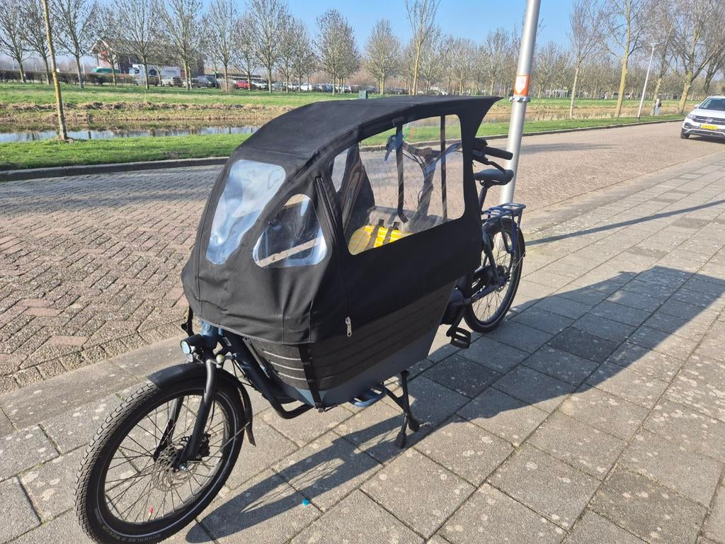 Winora bakfiets met regenkap - november 2024, 1345 km, Ophalen