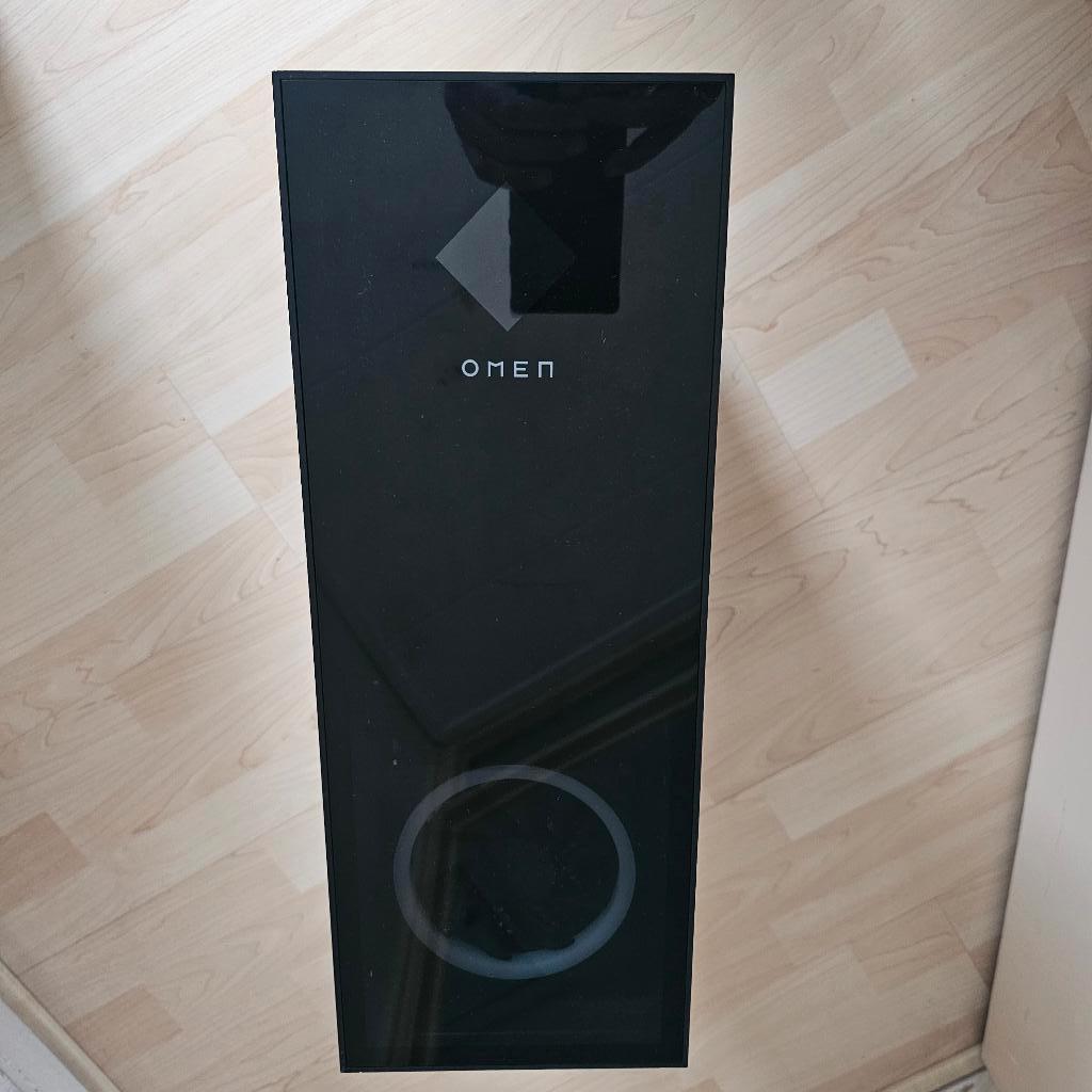 Hp Omen 30L kast met voeding en waterkoeling !, Ophalen, Gebruikt, Gaming, HP