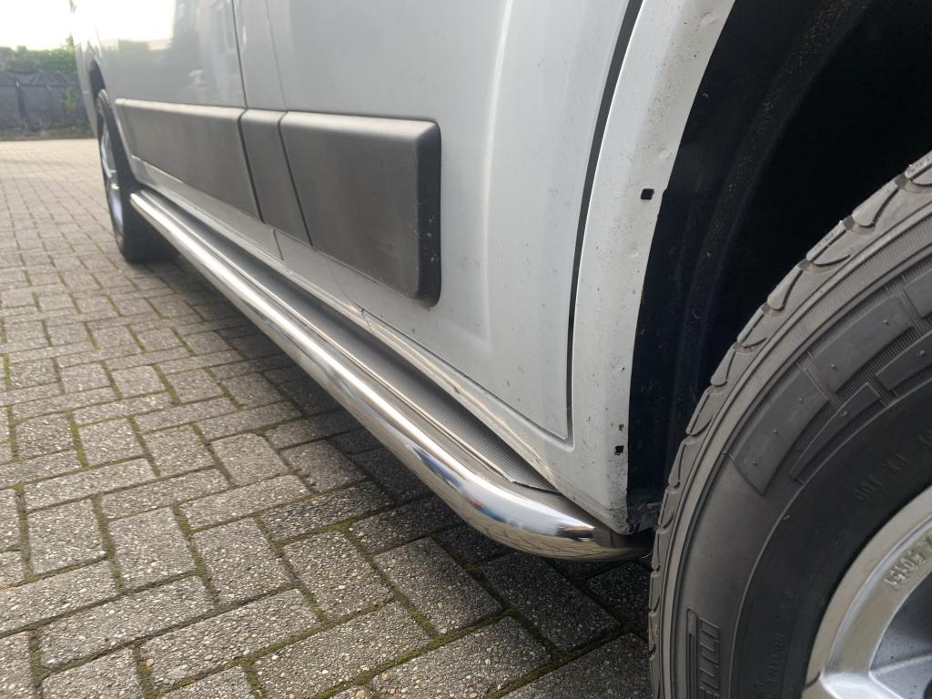 Peugeot Boxer 3 Sidebars met rvs platen, Niet ingevuld, Niet ingevuld, Niet ingevuld