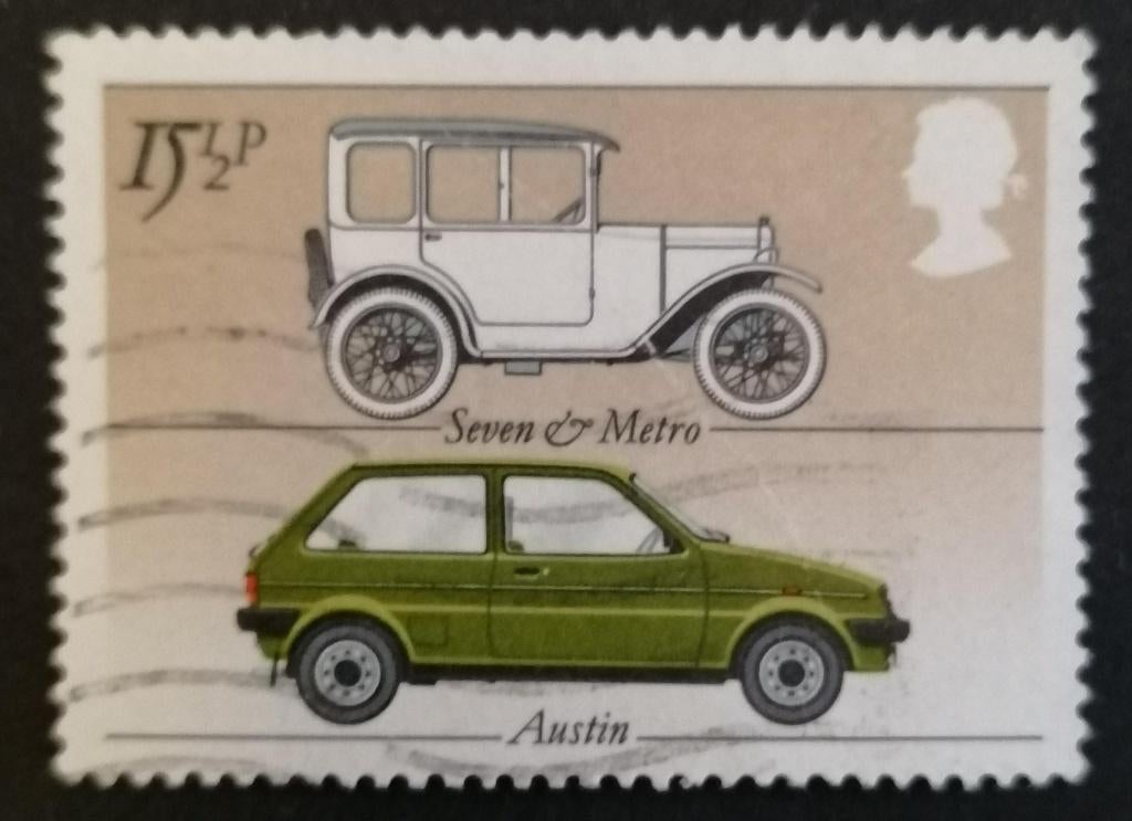 UK - mi. 929 Britse auto-industrie (Austin) 1982, Verzenden, Gestempeld