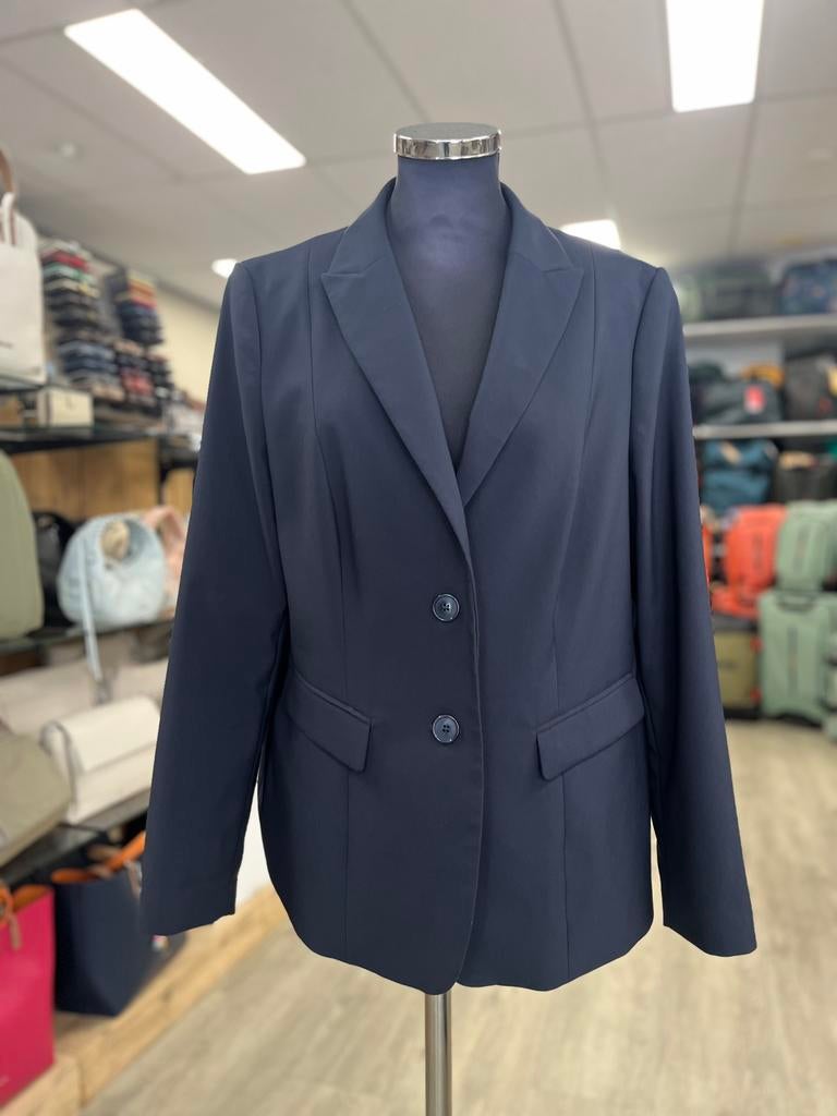 Betty Barclay donkerblauw colbert mt 44, Kort, Blauw, Maat 42/44 (L), Ophalen of Verzenden