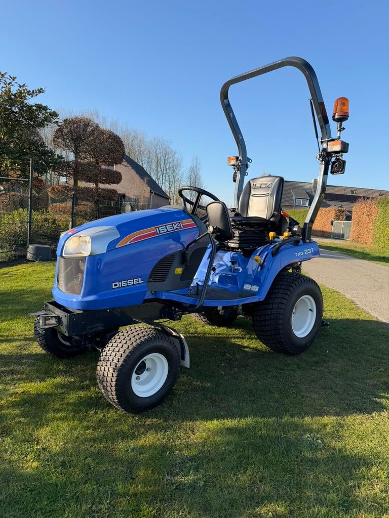 3 x iseki minitractors met werktuigen minitrekker compact, Gebruikt, Tot 2500, Tot 80 Pk, Ophalen