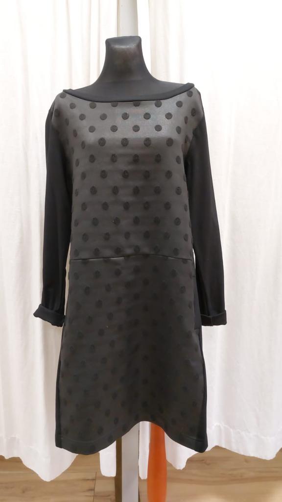 Cora Kemperman jurk maat XL, Zwart, Maat 46/48 (XL) of groter, Ophalen of Verzenden, Zo goed als nieuw