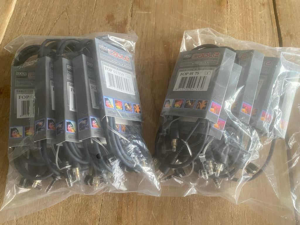 10x DAP FOP01 Toslink naar Toslink Kabel - Nieuw, Nieuw, Ophalen of Verzenden, Nvt, Apparatuur