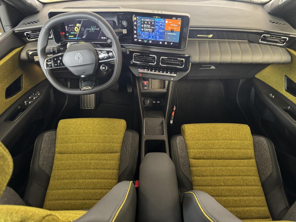 Renault 5 urban range Iconic Cinq 40 kWh | DEMO | Harman / K, Auto's, Renault, Stof, Huisgarantie, Overige kleuren, Met garantie (alle)