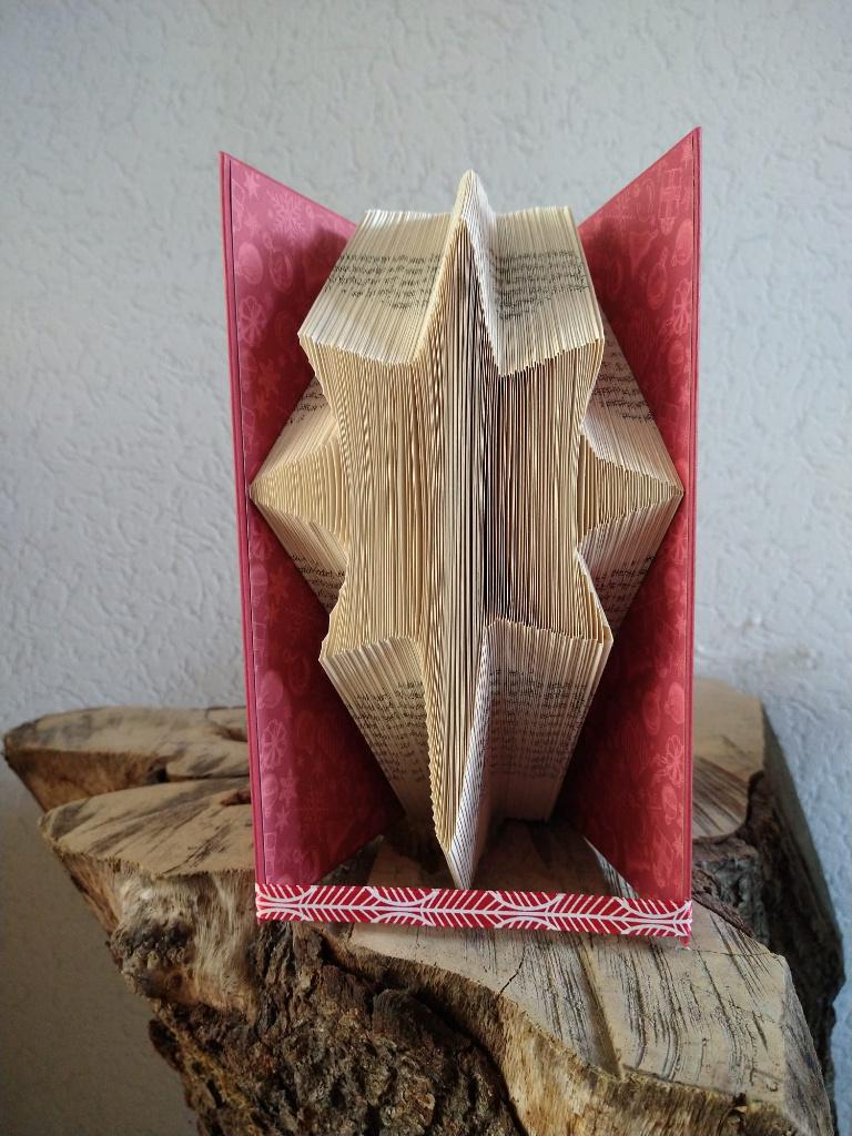 Kerst eyecatcher!! Gevouwen boeken Uniek!!, Ophalen of Verzenden, Zo goed als nieuw