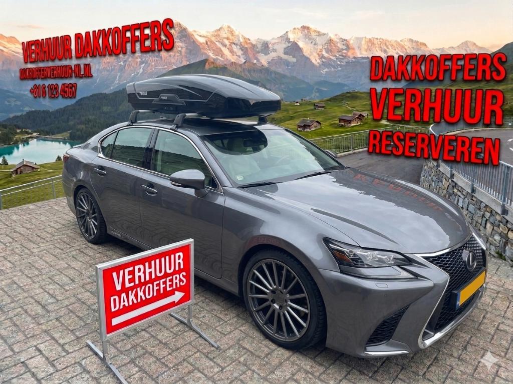 Dakkoffer Verhuur Thule Motion XT XL – Betrouwbaar & Ruim, Ophalen, Gebruikt