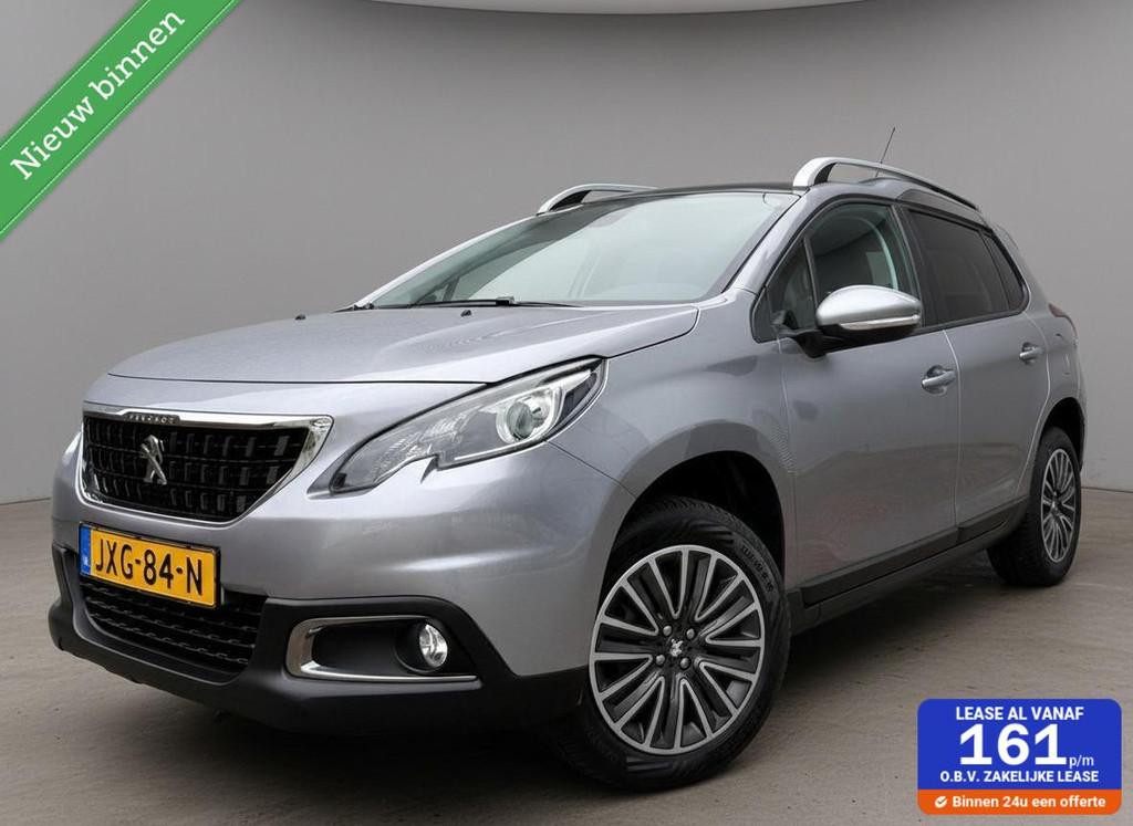 Peugeot 2008 1.2 Hoge Instap Airco Cruise Led Carplay Pdc 19, Voorwielaandrijving, Stof, Gebruikt, 1199 cc