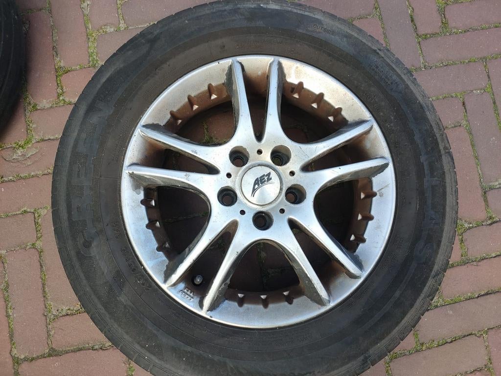 2 velgen 15 inch 5x108 Volvo / AEZ Intenso?, Ophalen, Gebruikt