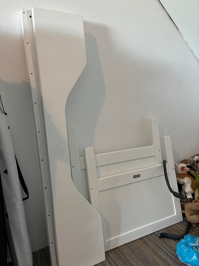Bopita kinderbed, Ophalen, 85 tot 100 cm, Gebruikt, Lattenbodem