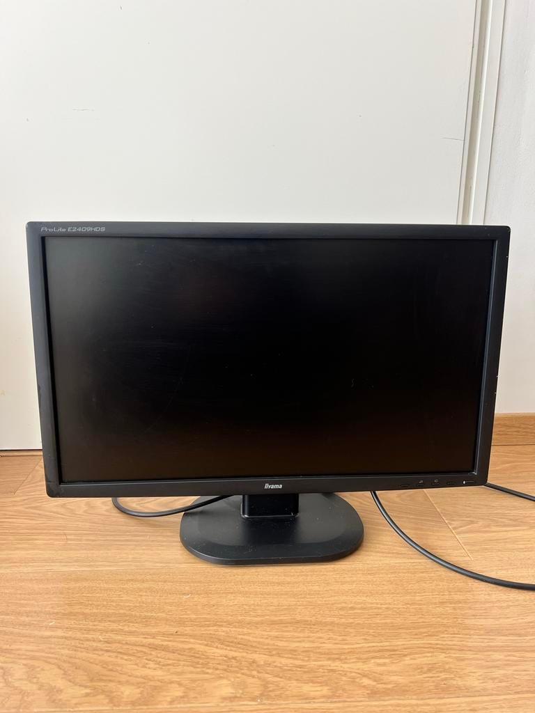 iiyama ProLite E2409HDS 24 inch monitor, Computers en Software, Monitoren, Gebruikt, 60 Hz of minder, HDMI, Hoofdtelefoonaansluiting
