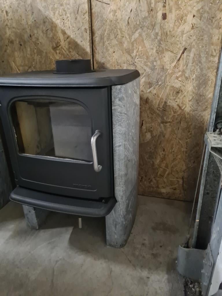 MOOIE SPEKSTEEN HOUTKACHEL MERK MORSO, Ophalen, Gebruikt, Morso, Houtkachel