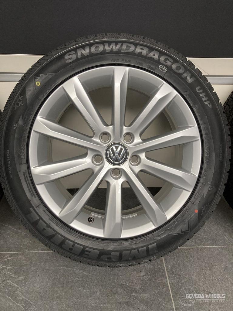 17” originele Volkswagen Passat B7 B8 velgen + winterbanden, -, -, Banden en Velgen, 17 inch