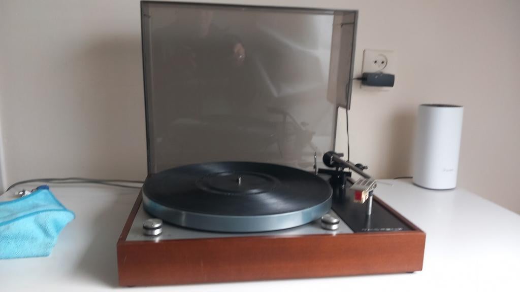 Thorens TD 160 Platenspeler met ADC 220X element, Ophalen, Zo goed als nieuw, Platenspeler, Thorens