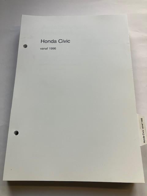 vraagbaak/werkplaats handleiding   Honda  Civic   vanaf 1996, Ophalen of Verzenden