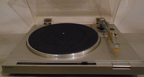 Sony draaitafel pS LX320 vol-automaat /zilver & mooi, Gebruikt, Automatisch, Ophalen of Verzenden, Platenspeler