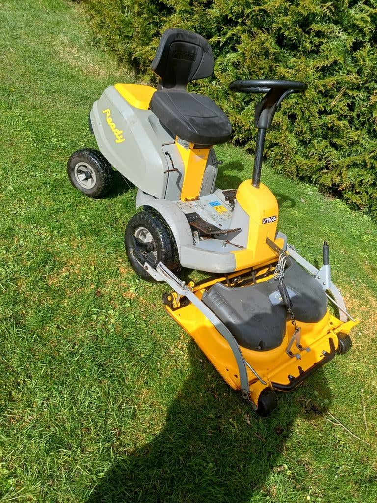 Stiga ready zitmaaier, Ophalen of Verzenden, Gebruikt