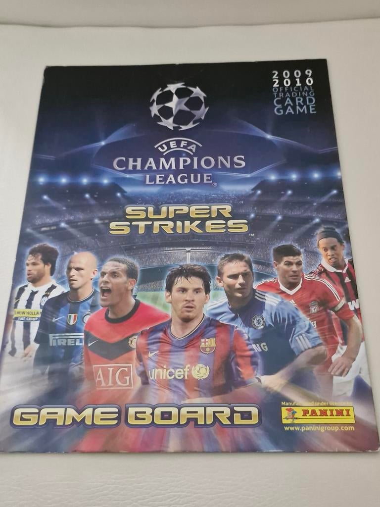Panini UEFA Champions League Super Strikes Game Board, Ophalen of Verzenden