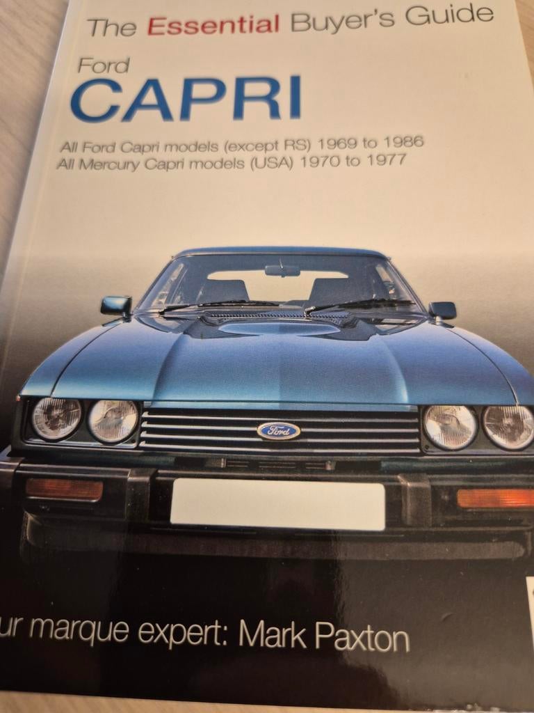 Nieuw boek Ford Capri over de gehele bouwtijd 1969 1986, Ophalen of Verzenden, Nieuw, Ford