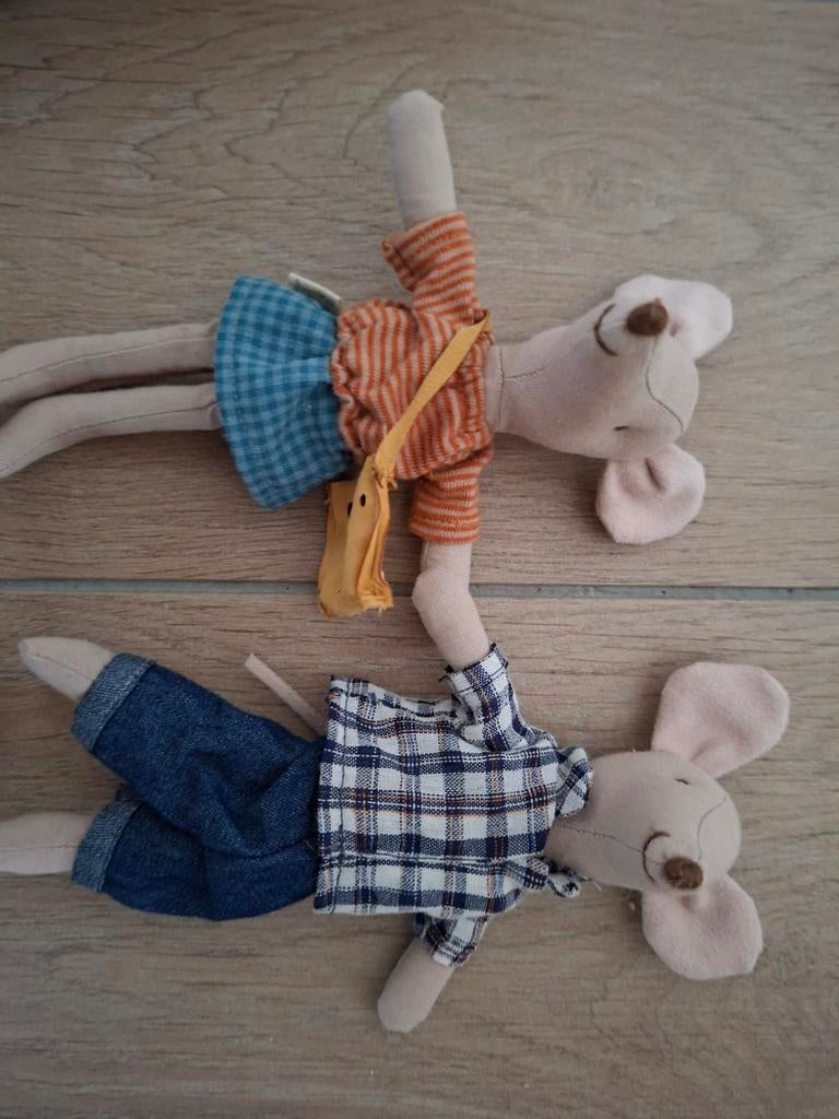 Maileg Papa en Mama Muis - Schattig Speelgoed, Ophalen of Verzenden, Zo goed als nieuw, Overige typen