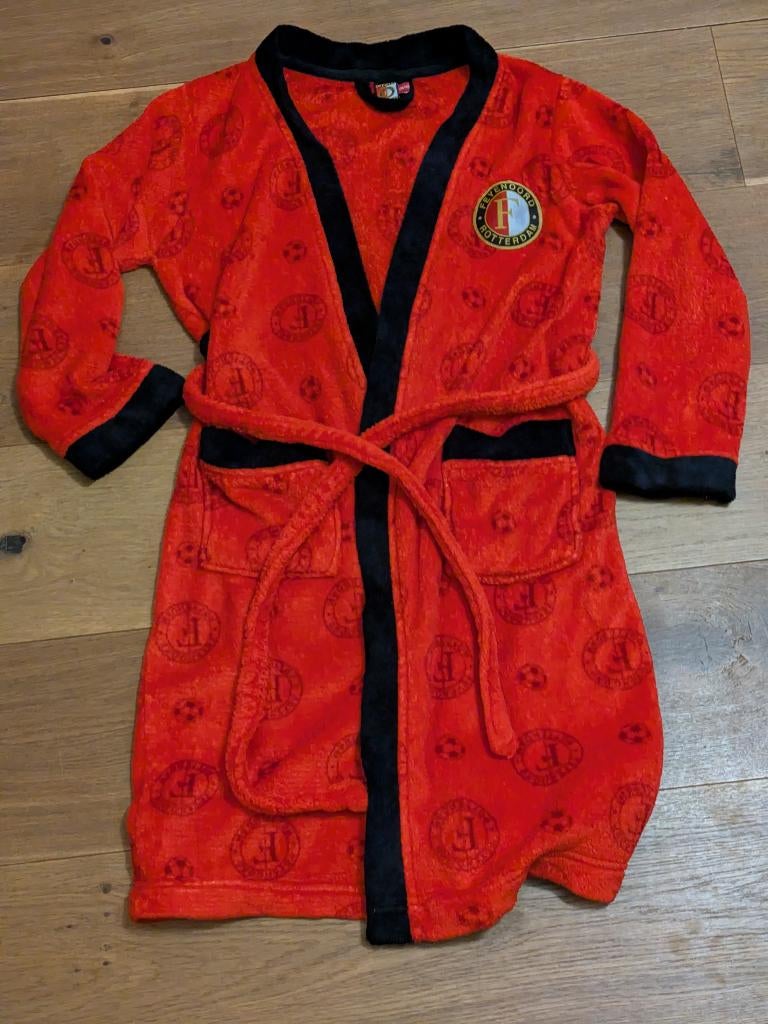 Feyenoord badjas maat 134-140, Maat XS of kleiner, Ophalen of Verzenden, Zo goed als nieuw