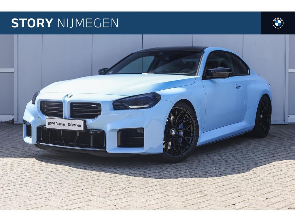 BMW M2 Coupé Automaat / Achteruitrijcamera / Sportstoelen /, Parkeercamera, Achterwielaandrijving, Met garantie (alle), Blauw
