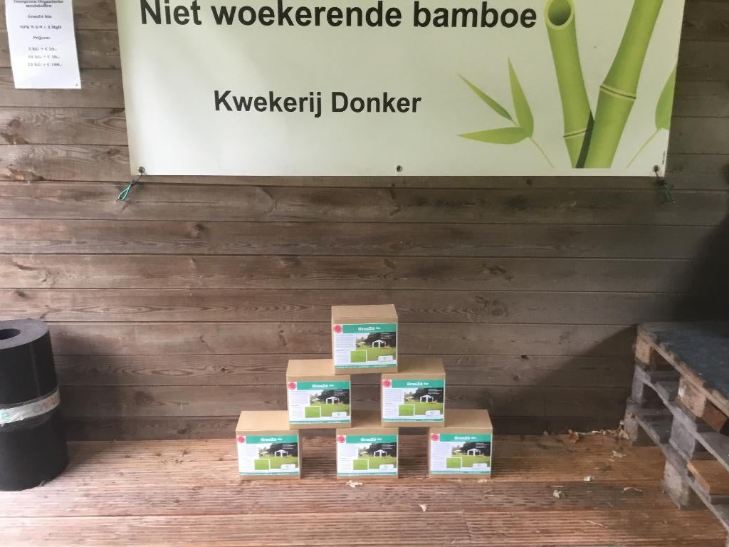 GrasZó bio 3 kg verpakking, organische bio meststoffen!!!, Ophalen, Nieuw