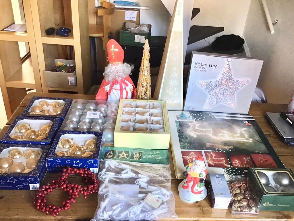 GROTE PARTIJ KERSTSPULLEN, Ophalen of Verzenden, Gebruikt