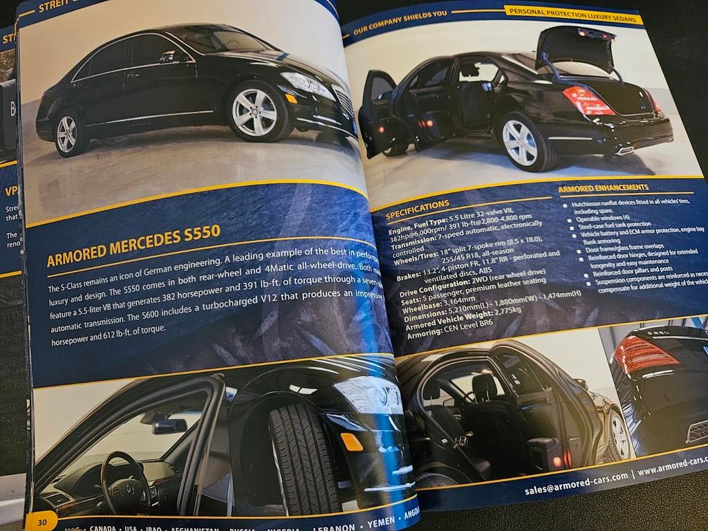 Brochure Streit Armoured Vehicles 2011, Ophalen of Verzenden