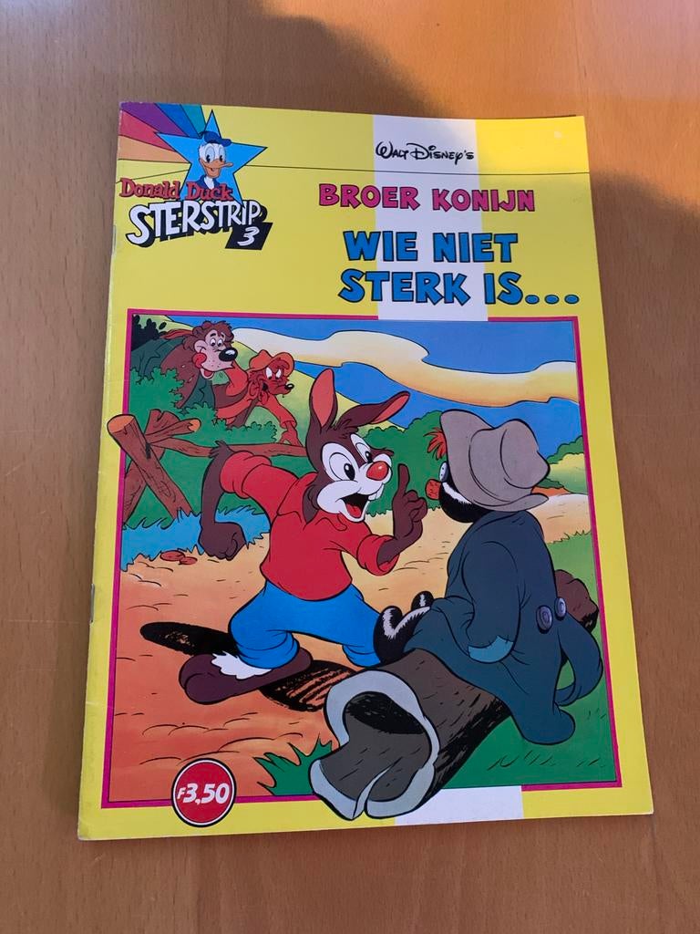 Donald Duck Sterstrip 3: Broer Konijn, Boeken, Eén stripboek, Ophalen of Verzenden, Gelezen