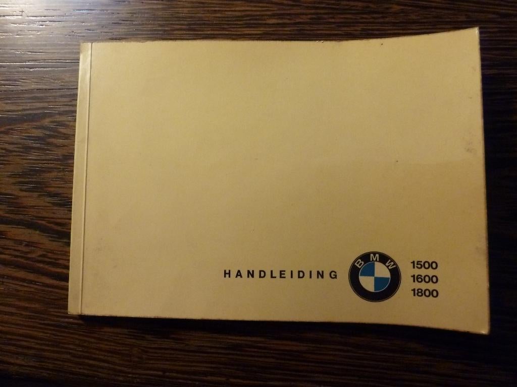 BMW 1500 1600 1800 handleiding, Ophalen of Verzenden