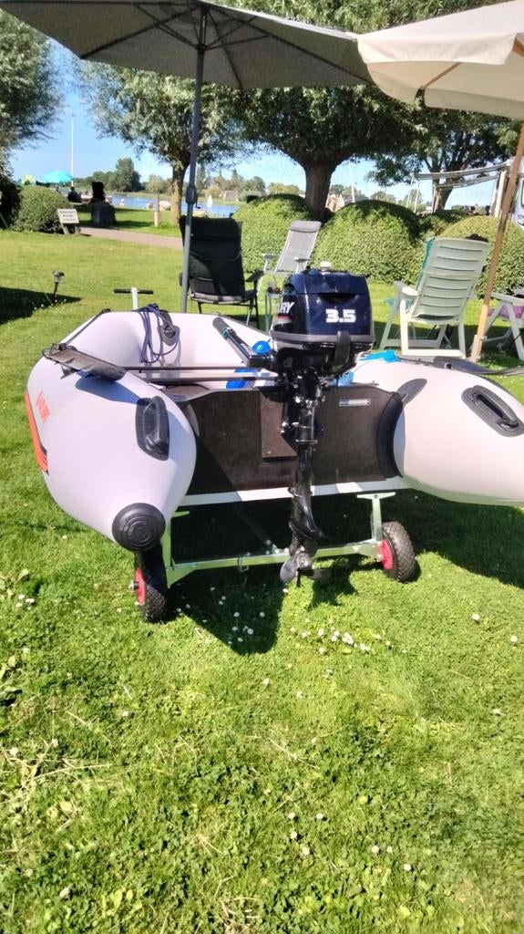 Mooie complete set, Watersport en Boten, Ophalen, Zo goed als nieuw, Overige typen, Motorboot