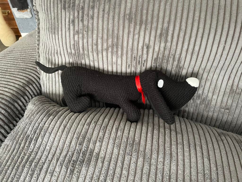 Gehaakte Takkie tekkel knuffel van Jip en Janneke Hema 30 cm, Kinderen en Baby's, Speelgoed | Knuffels en Pluche, Ophalen of Verzenden