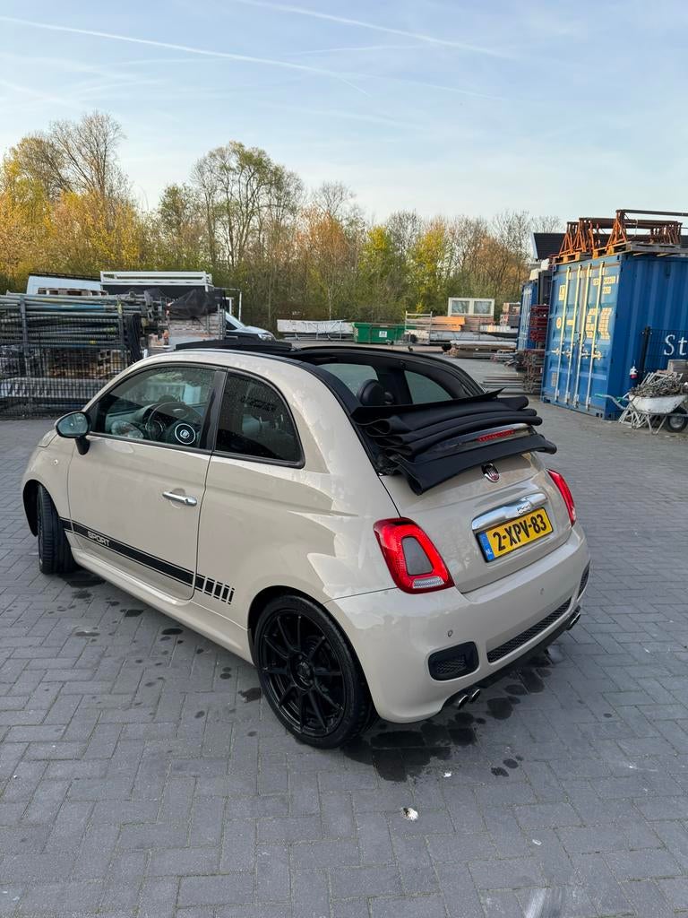 Fiat 500 Twinair Turbo Bruin, Auto's, Fiat, Particulier, Benzine, A, Hatchback, Handgeschakeld, Origineel Nederlands, Bruin, Voorwielaandrijving