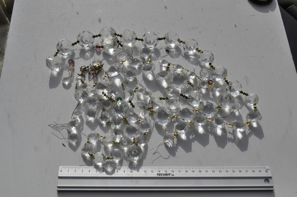 Antieke kristallen kroonluchter diverse maten Swarovski ??, Ophalen of Verzenden