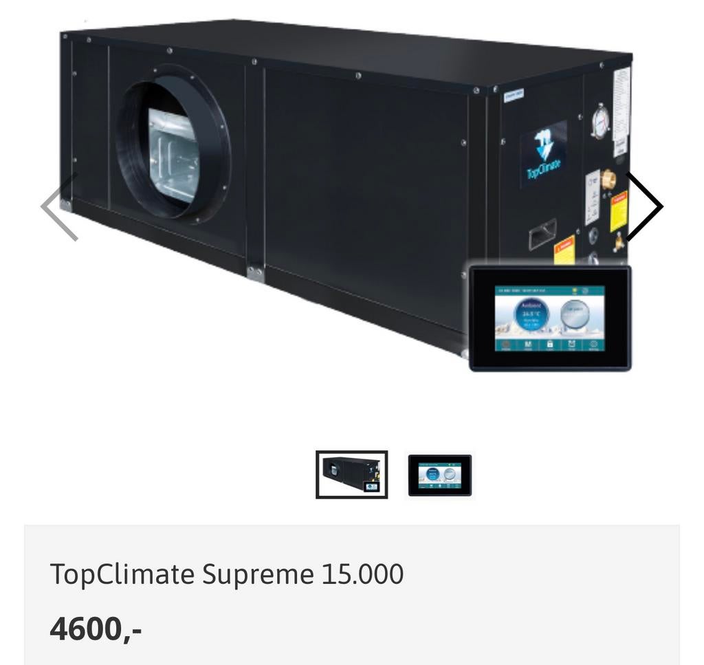 Topclimate supreme 15.000, Ophalen, Nieuw, Kweeklamp