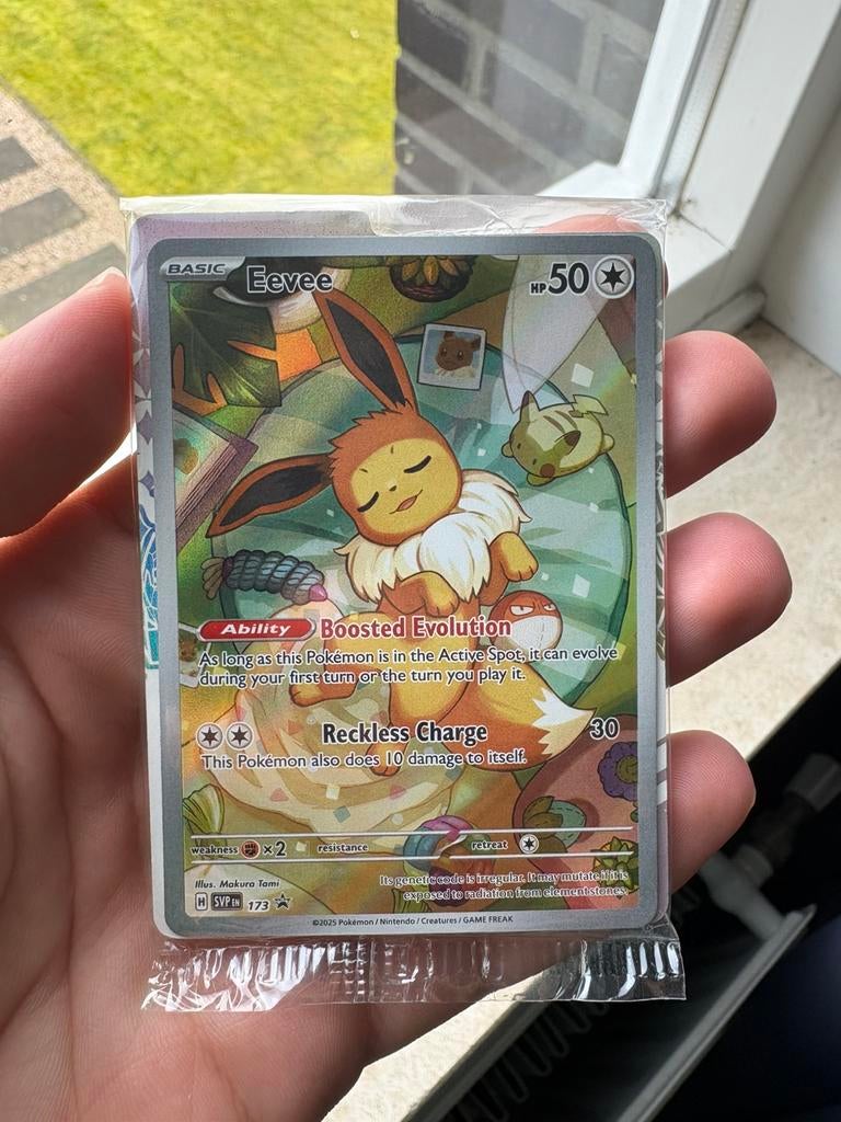 Eevee promo sealed(SVP 173), Ophalen of Verzenden, Zo goed als nieuw