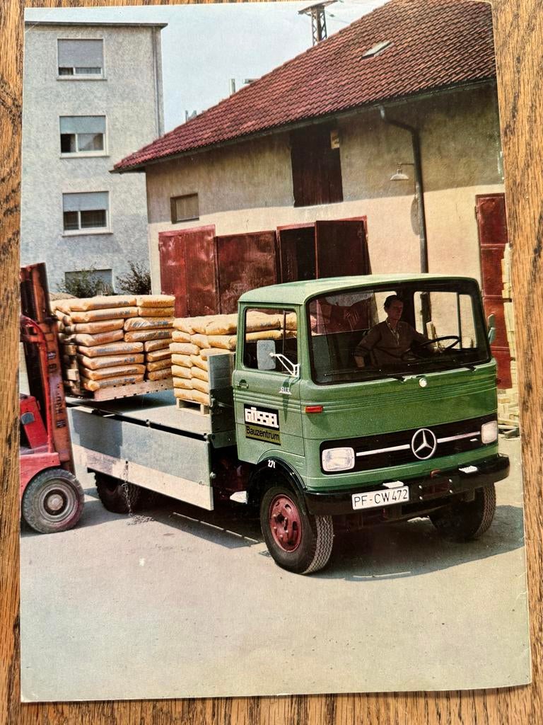 Mercedes brochure LP-LPK 913, Ophalen of Verzenden