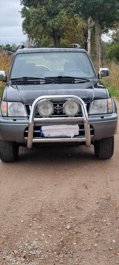 Toyota Landcruiser 90 Serie Diesel Automaat, Stof, 4 cilinders, 2800 kg, Zwart